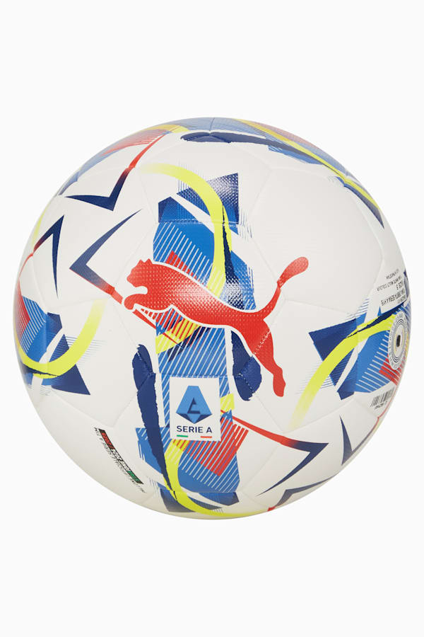 Orbita Serie A Hybrid Football, PUMA White-multicolor, extralarge