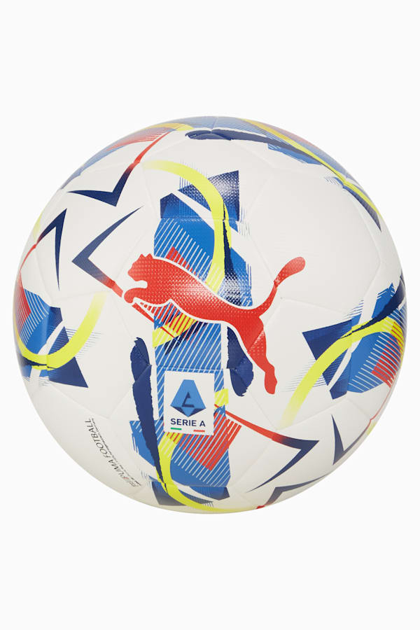 Orbita Serie A Hybrid Football, PUMA White-multicolor, extralarge