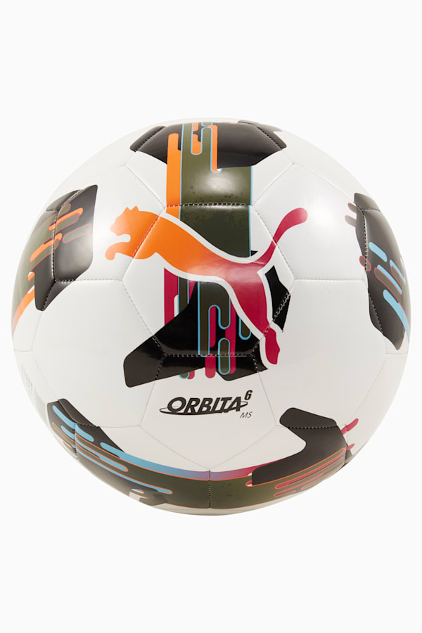 Orbita 6 Football, PUMA White-multicolor, extralarge