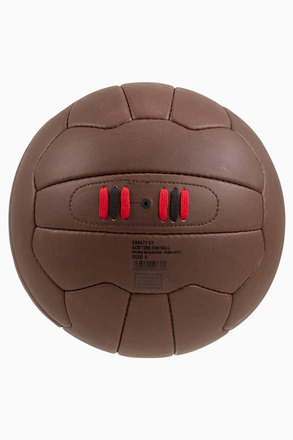 AC Milan 125th Fan Football, Brown Mushroom-PUMA Gold, extralarge