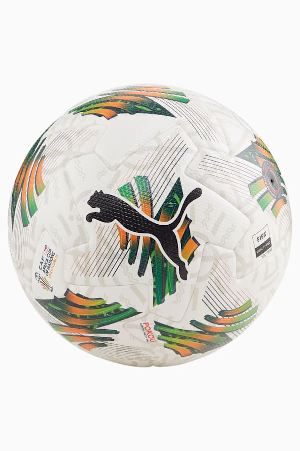 PUMA Orbita TotalEnergies CAF Africa Cup of Nations 2023 (FIFA Pro) Football, PUMA White-multicolor, extralarge