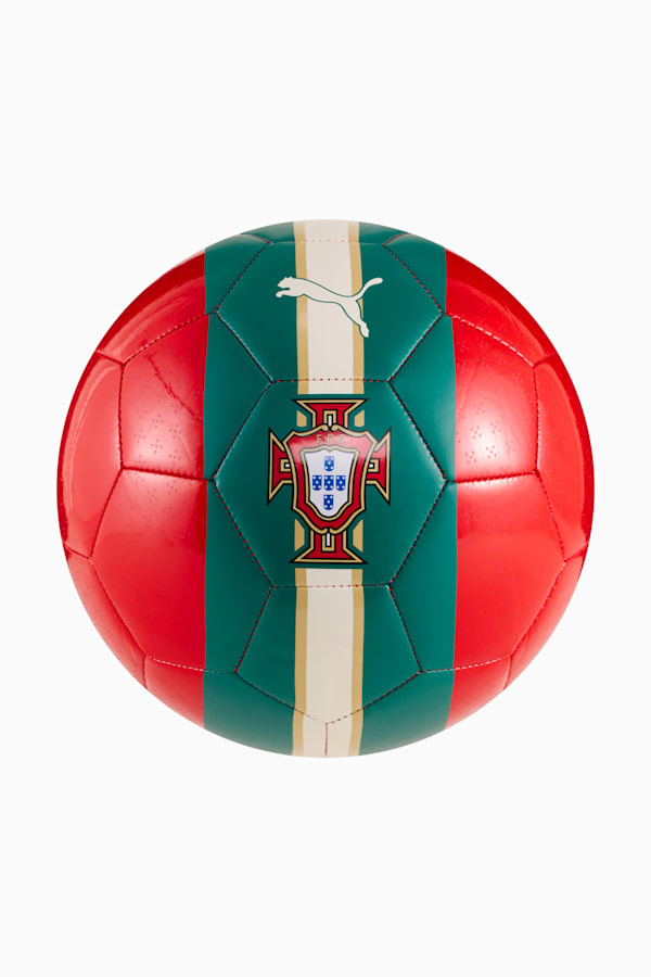 Portugal Fan Football, Sport Red-PUMA White, extralarge