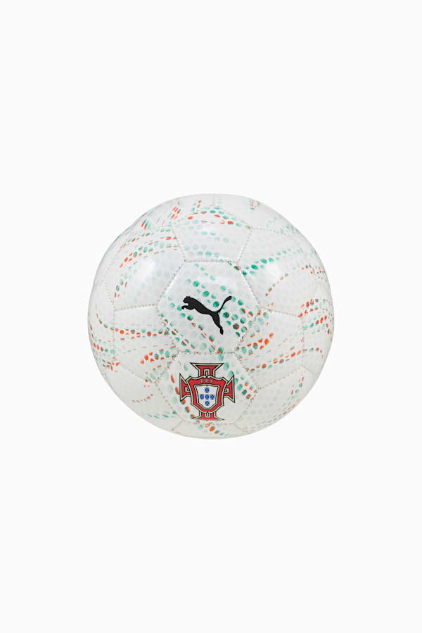 Portugal Football Fan Mini Football, PUMA White-PUMA Black, extralarge-GBR