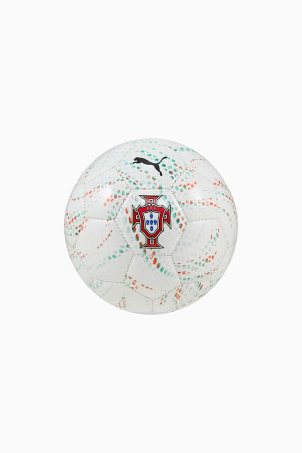 Portugal Football Fan Mini Football, PUMA White-PUMA Black, extralarge-GBR
