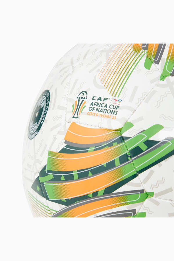 Orbita 6 Football TotalEnergies CAF Africa Cup of Nations 2023, PUMA White-multicolor, extralarge
