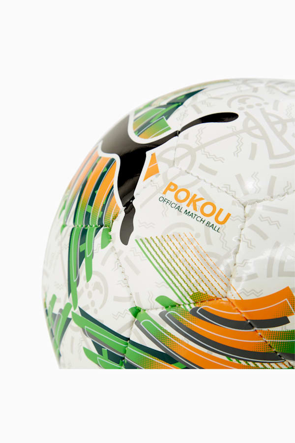 Orbita Mini Football TotalEnergies CAF Africa Cup of Nations 2023, PUMA White-multicolor, extralarge-DFA