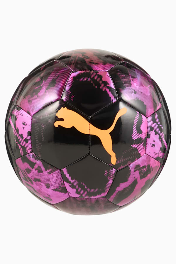 PUMA CUP Graphic ball, Pure Magenta-PUMA Black-Heat Fire, extralarge-GBR