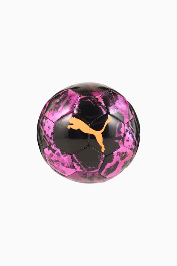 PUMA CUP Graphic Mini Football, Pure Magenta-PUMA Black-Heat Fire, extralarge-GBR