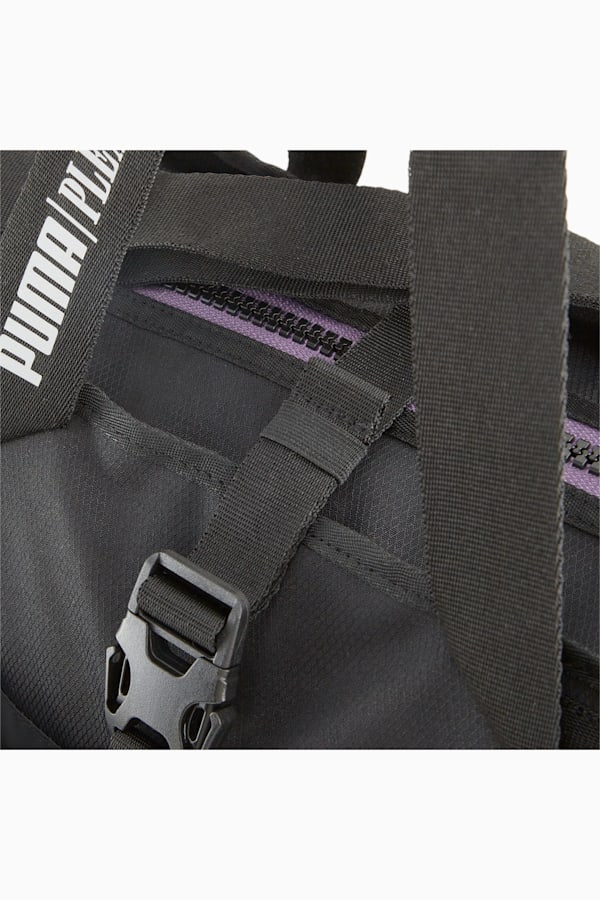 PUMA x PLEASURES Tote Bag, PUMA Black-Purple Charcoal-Pantone 688C, extralarge