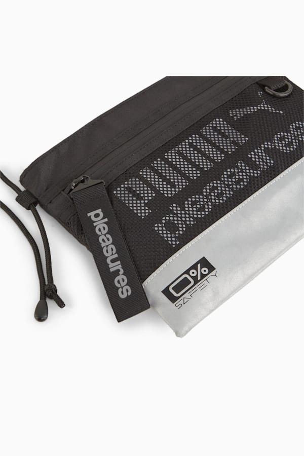 PUMA x PLEASURES Cross Body Bag, PUMA Black, extralarge