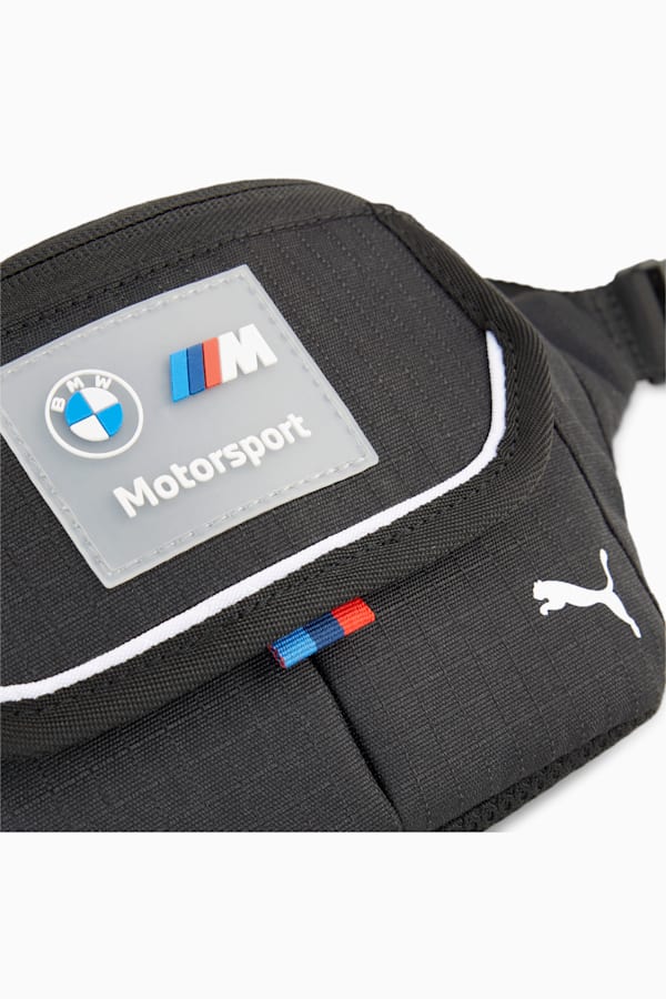 BMW M Motorsport Motorsports Waist Bag, PUMA Black, extralarge
