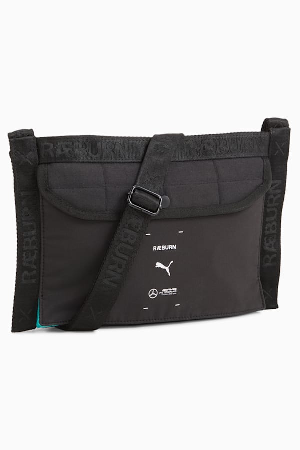 PUMA x MAPF1 x RÆBURN Cross Body Bag, PUMA Black, extralarge