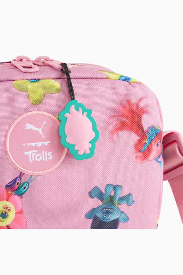 PUMA x TROLLS Crossbody Bag, Mauved Out-AOP, extralarge