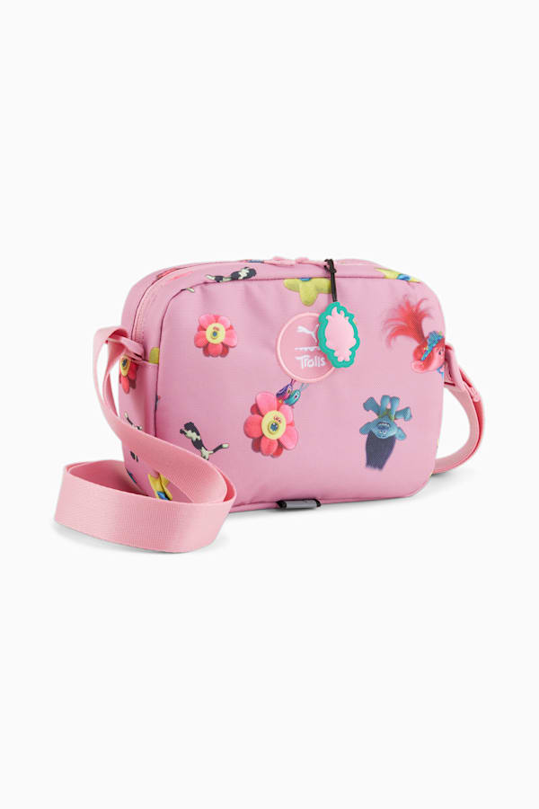 PUMA x TROLLS Crossbody Bag, Mauved Out-AOP, extralarge