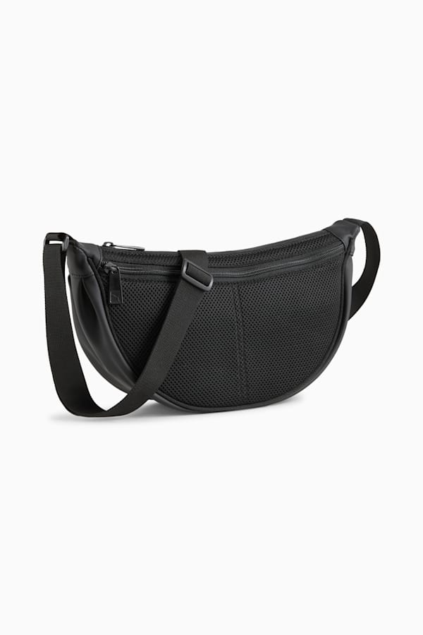 Essentials 3L Half Moon Bag, PUMA Black, extralarge