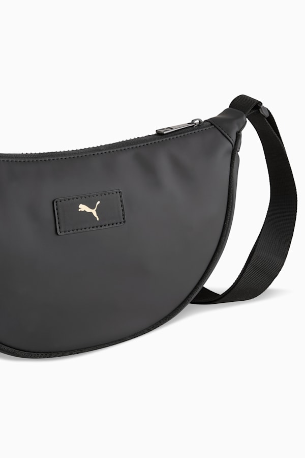 Essentials 3L Half Moon Bag, PUMA Black, extralarge