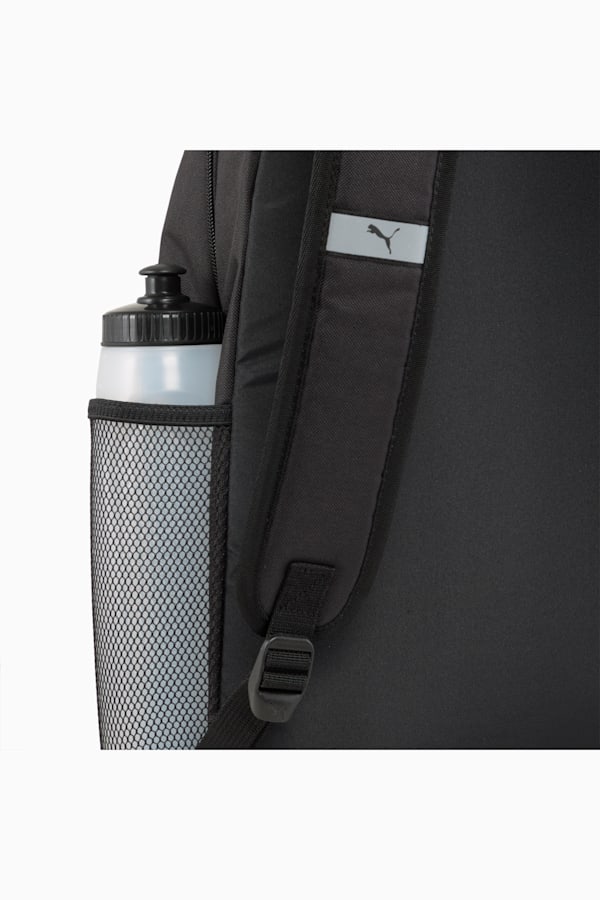 PUMA Phase Backpack, PUMA Black-Gold-No.1 Logo, extralarge