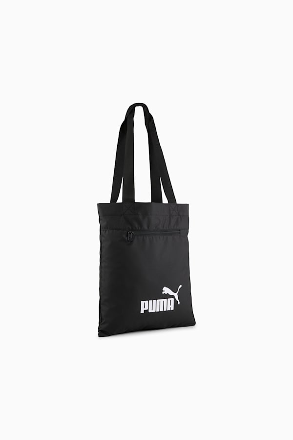 PUMA Phase Packable Tote Bag, PUMA Black, extralarge