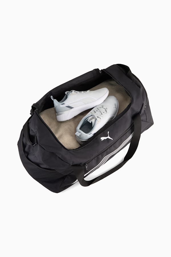 Fundamental 49L Medium Sports Bag, PUMA Black, extralarge-GBR