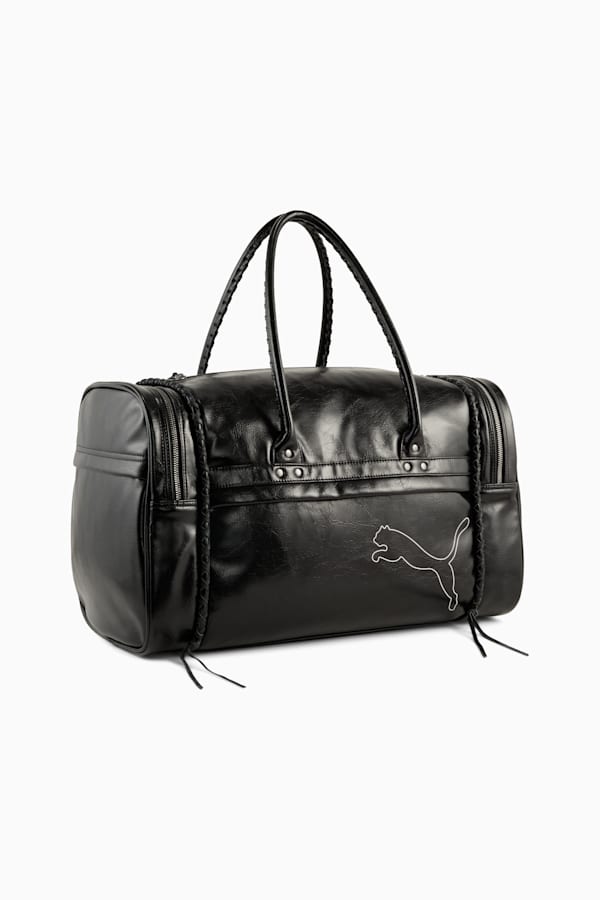 PUMA x ARIES 23.5L Duffle Bag, PUMA Black, extralarge
