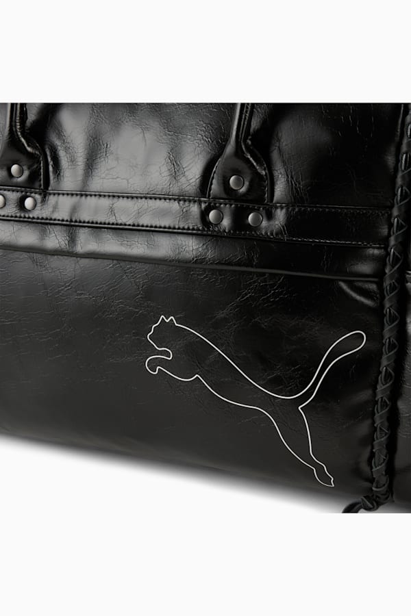 PUMA x ARIES 23.5L Duffle Bag, PUMA Black, extralarge