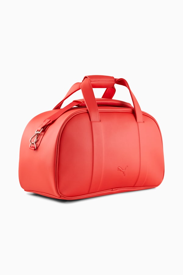 Scuderia Ferrari HP Race Premium 28L Duffle Bag, Rosso Corsa, extralarge