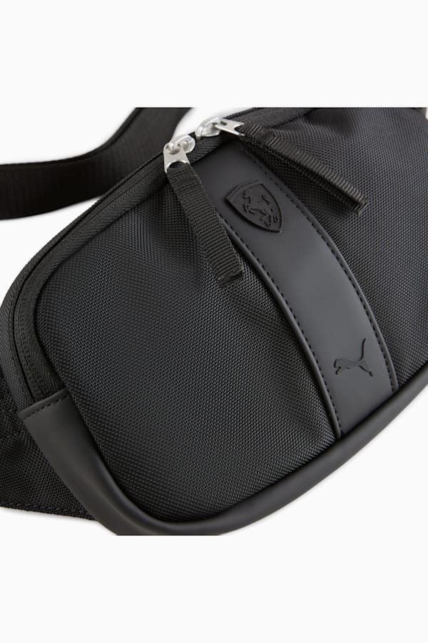 Scuderia Ferrari HP Race Pro 1L Waist Bag, PUMA Black, extralarge
