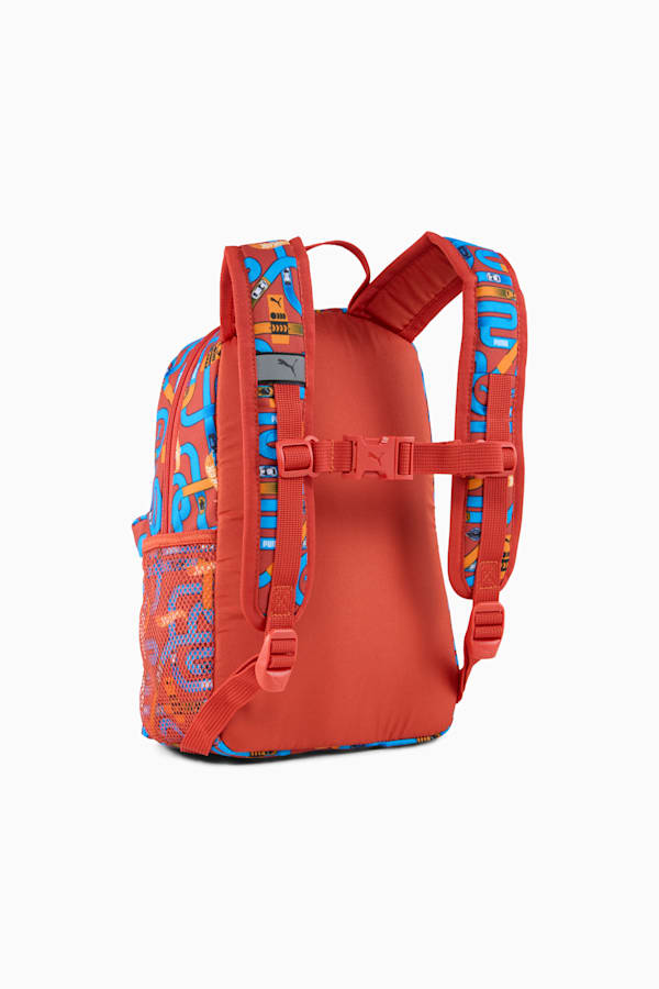 PUMA x HOT WHEELS™ Extra Small 9L Backpack Youth, Red Fire-AOP, extralarge-GBR
