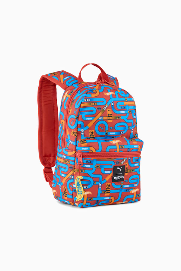 PUMA x HOT WHEELS™ Extra Small 9L Backpack Youth, Red Fire-AOP, extralarge-GBR