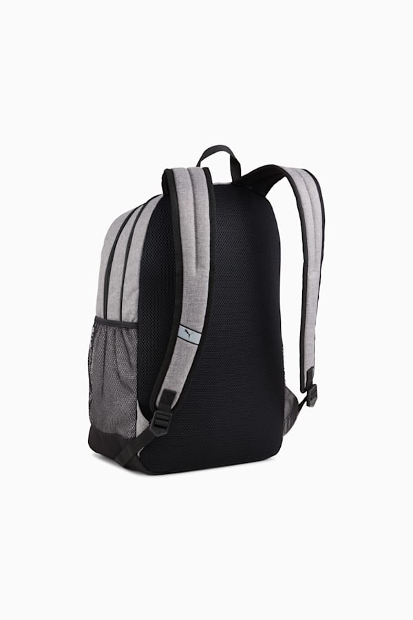 PUMA Buzz Heather 28L Backpack, Medium Gray Heather, extralarge