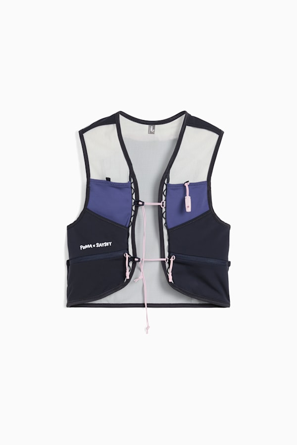 PUMA x SAYSKY Running Vest Unisex, PUMA Black, extralarge
