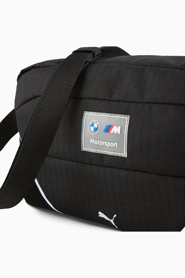 BMW M Motorsport Large 3L Waist Bag, PUMA Black, extralarge