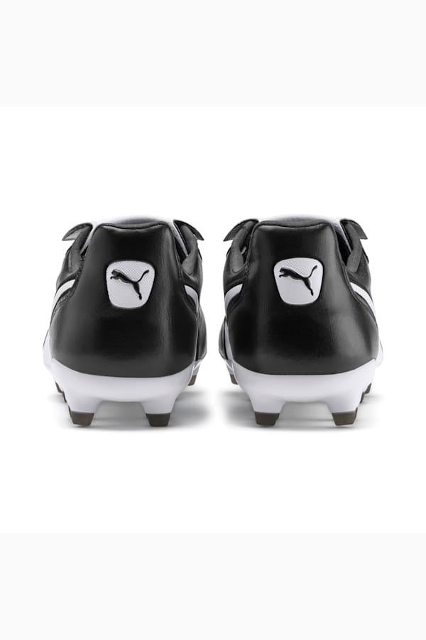 KING Top FG Football Boots, Puma Black-Puma White, extralarge