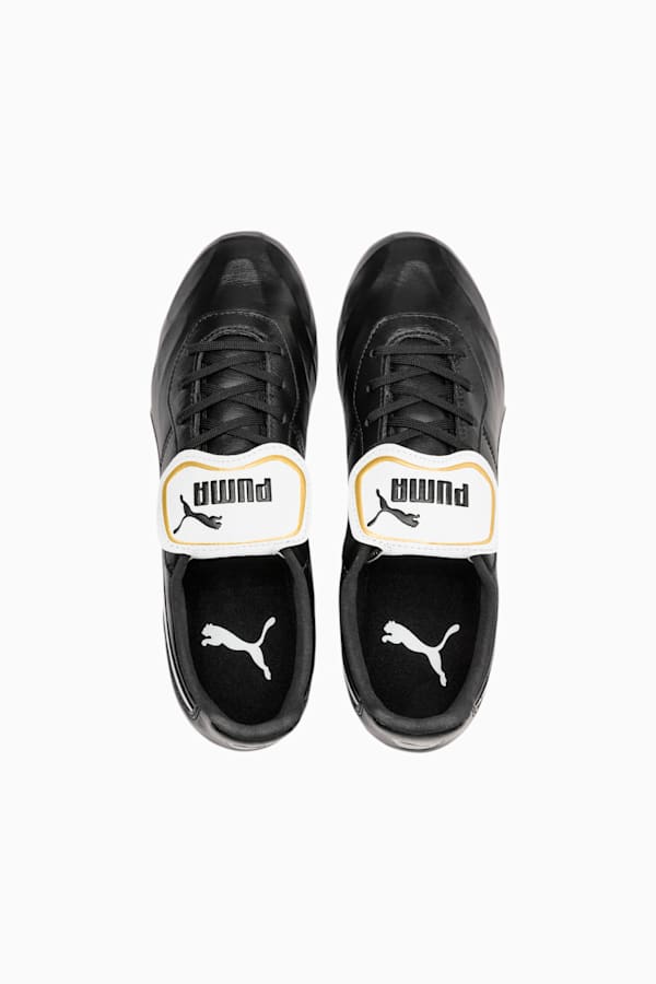 KING TOP SG Football Boots, Puma Black-Puma White, extralarge