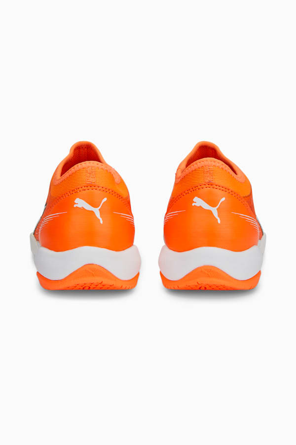 ULTRA Match LL IT Mid Football Boots Youth, Ultra Orange-PUMA White-Blue Glimmer, extralarge-GBR