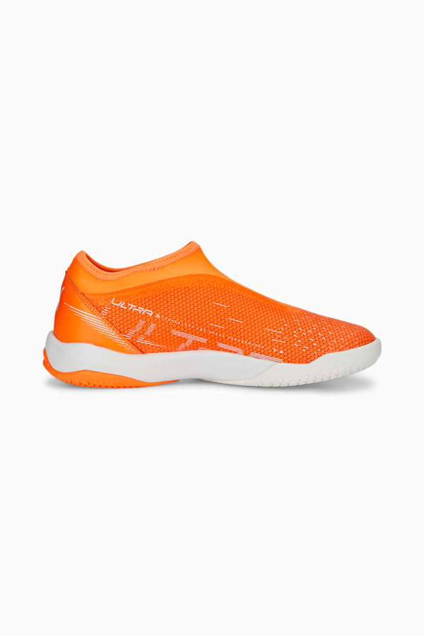 ULTRA Match LL IT Mid Football Boots Youth, Ultra Orange-PUMA White-Blue Glimmer, extralarge-GBR