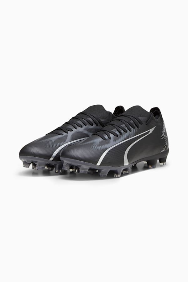 ULTRA MATCH FG/AG Football Boots, PUMA Black-Asphalt, extralarge