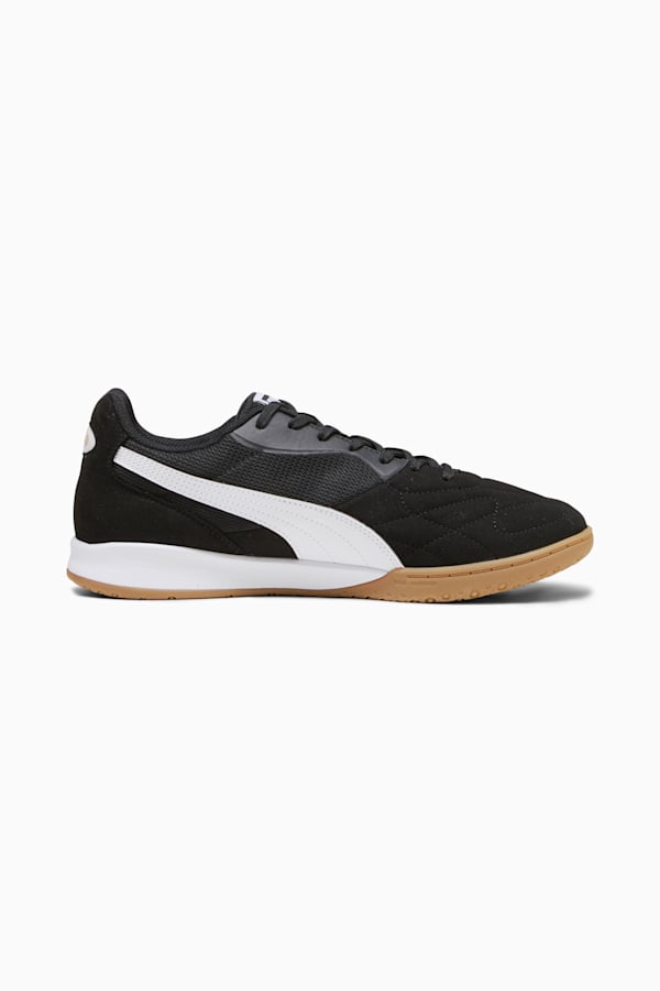 KING TOP IT Football Boots Unisex, PUMA Black-PUMA White-PUMA Gold, extralarge-GBR