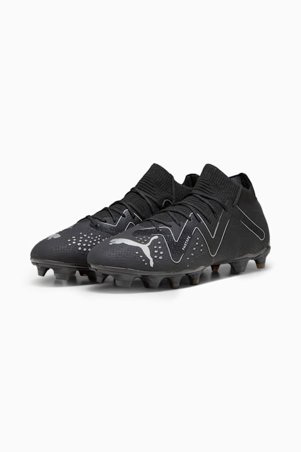 FUTURE PRO FG/AG Men's Football Boots, PUMA Black-PUMA Silver, extralarge