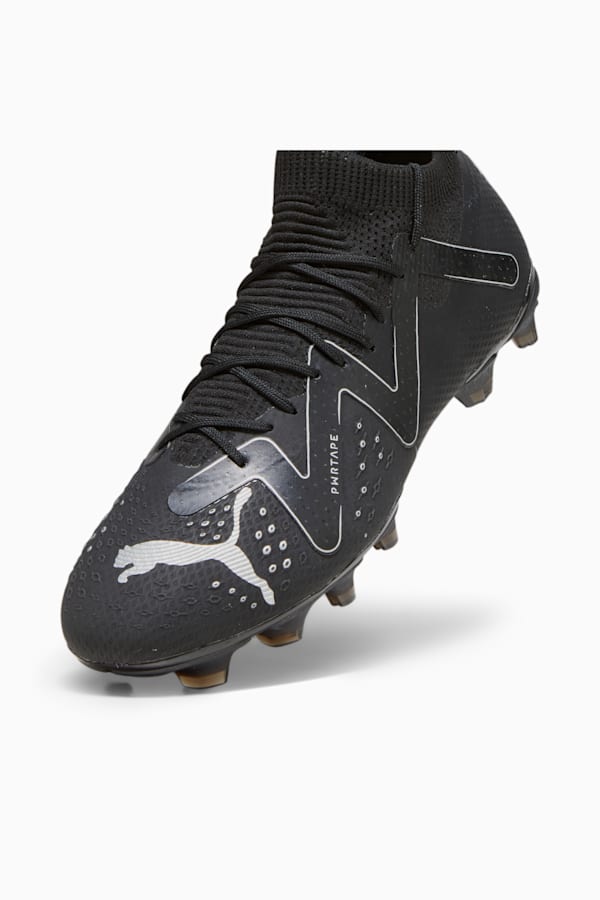 FUTURE PRO FG/AG Men's Football Boots, PUMA Black-PUMA Silver, extralarge