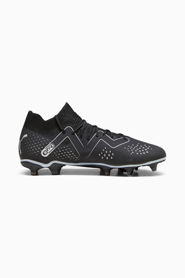 FUTURE MATCH FG/AG Men's Football Boots, PUMA Black-PUMA Silver, extralarge