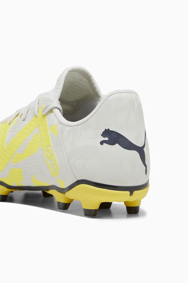 FUTURE PLAY FG/AG Men's Football Boots, Sedate Gray-Asphalt-Yellow Blaze, extralarge-GBR