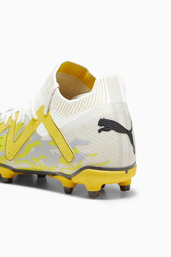 FUTURE PRO FG/AG Youth Football Boots, Sedate Gray-Asphalt-Yellow Blaze, extralarge-GBR