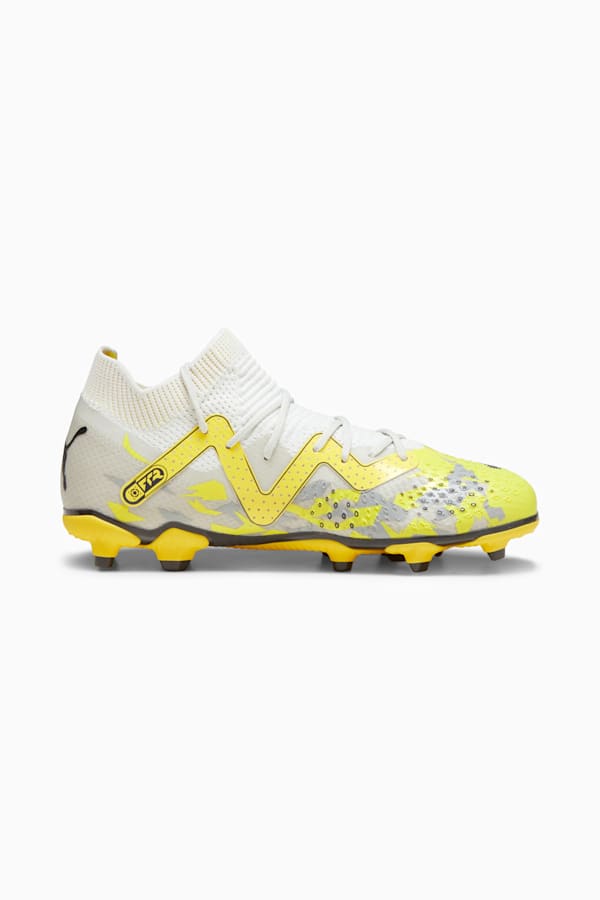 FUTURE PRO FG/AG Youth Football Boots, Sedate Gray-Asphalt-Yellow Blaze, extralarge-GBR