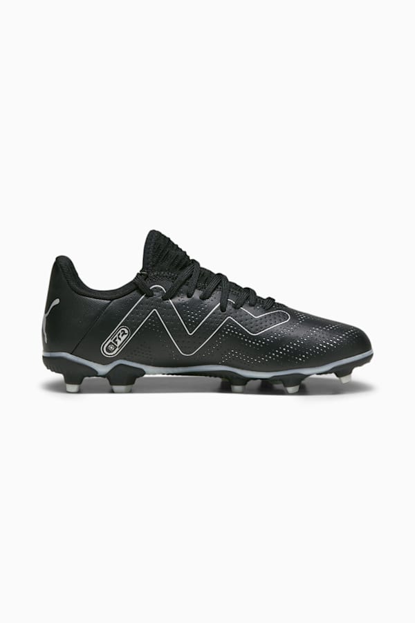 FUTURE PLAY FG/AG Youth Football Boots, PUMA Black-PUMA Silver, extralarge