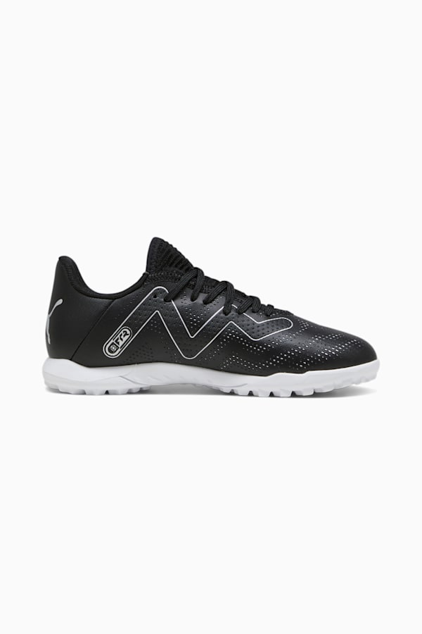 FUTURE PLAY TT Youth Football Boots, PUMA Black-PUMA Silver, extralarge