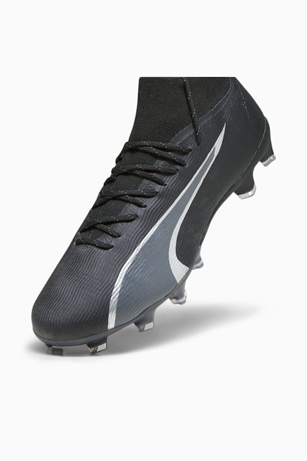 ULTRA PRO FG/AG Men's Football Boots, PUMA Black-Asphalt, extralarge