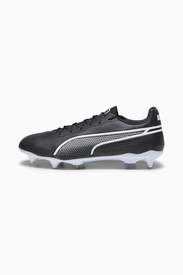 KING PRO MxSG Football Boots, PUMA Black-PUMA White, extralarge