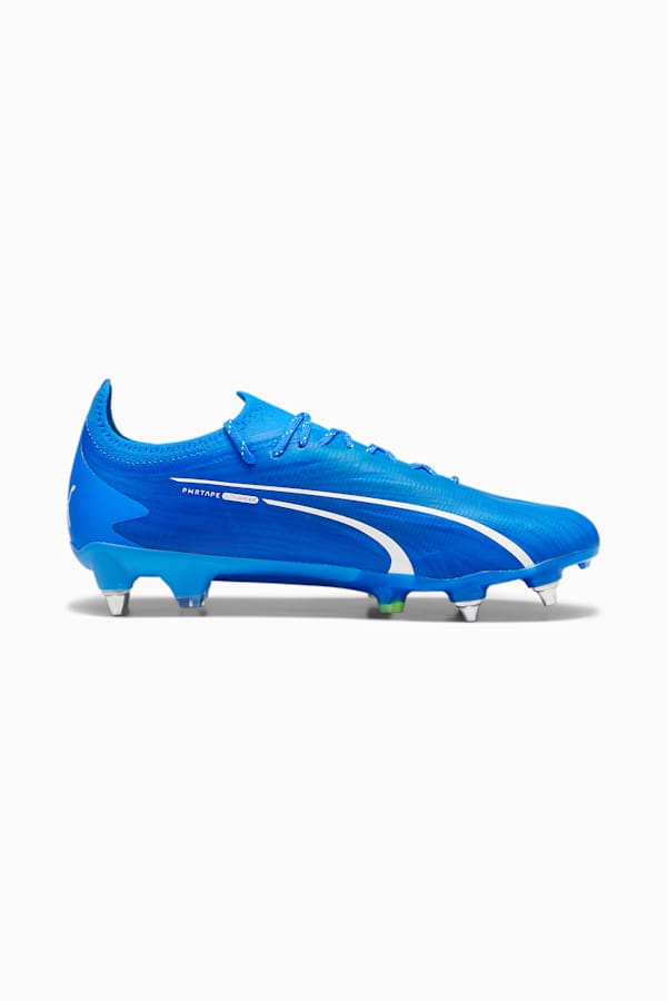 ULTRA ULTIMATE MxSG Men's Football Boots, Ultra Blue-PUMA White-Pro Green, extralarge