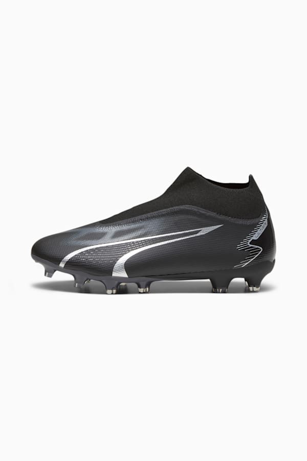 ULTRA MATCH+ LL FG/AG Men's Football Boots, PUMA Black-Asphalt, extralarge-GBR